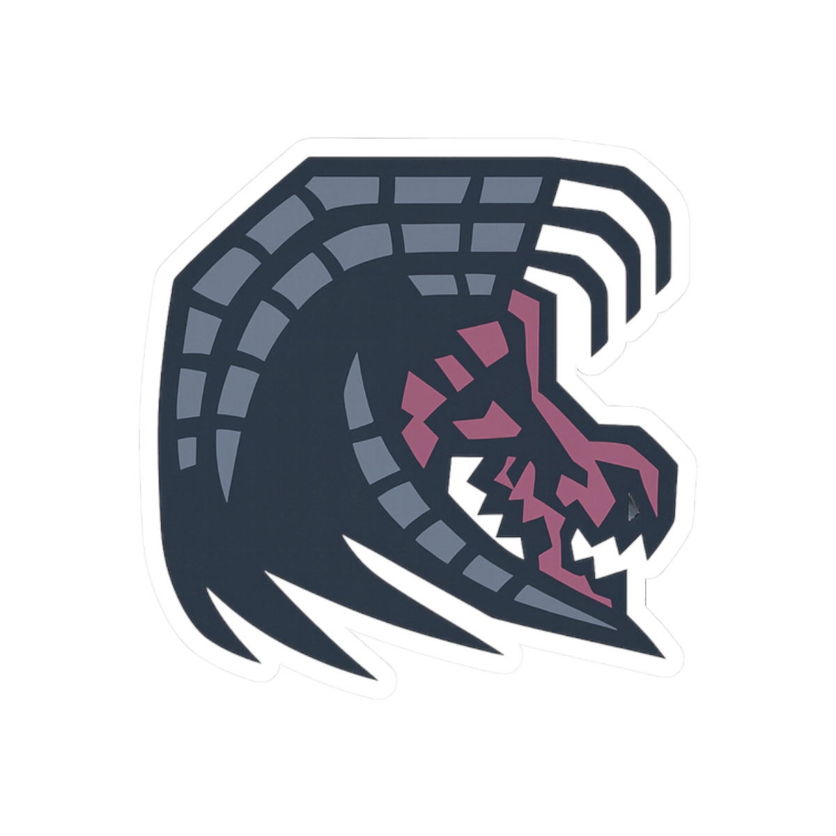 Gore Magala Monster Hunter Icon Sticker | Bold Vinyl Decal - alternate angle 3, merchandise