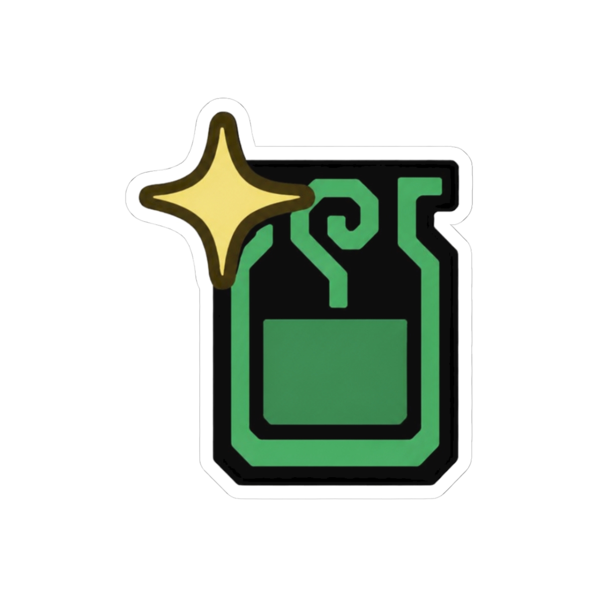 Monster Hunter Mega Potion Sticker | Iconic Gaming Vinyl Decal - Hunter Gear