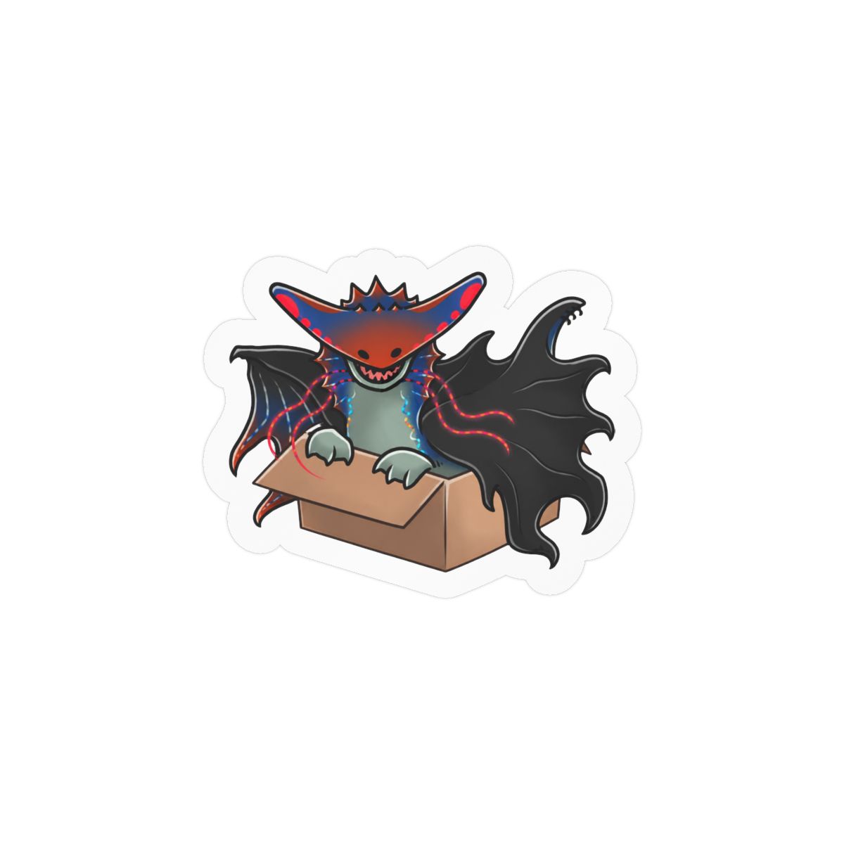 Namielle Monster Hunter Sticker | Bold Vinyl Decal - alternate angle 1, merchandise