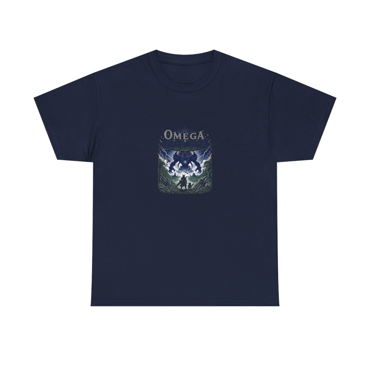 Monster Hunter Wilds "Omega x Monster Hunter: Bold Adventures" Unisex Tee - alternate angle 5, merchandise