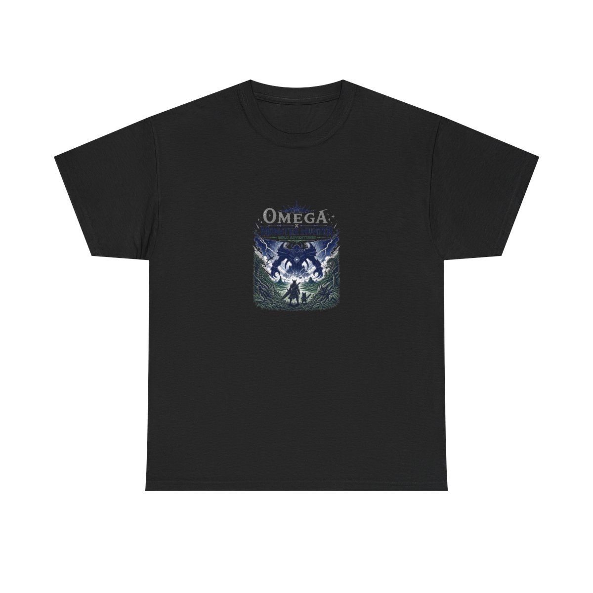 Monster Hunter Wilds "Omega x Monster Hunter: Bold Adventures" Unisex Tee - alternate angle 3, merchandise